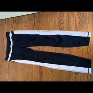 Gap two striped leggings